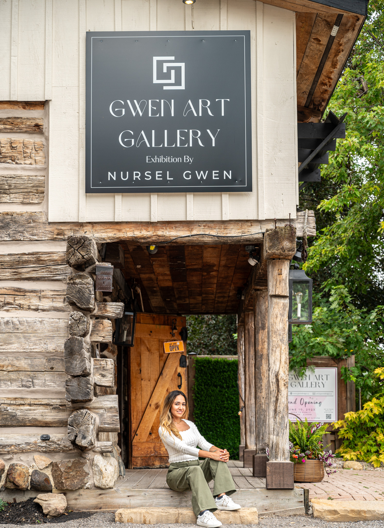 gwen art opening gallery