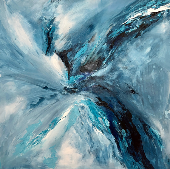 BLUE HORIZONS Gwen Arts - Nursel Gwen