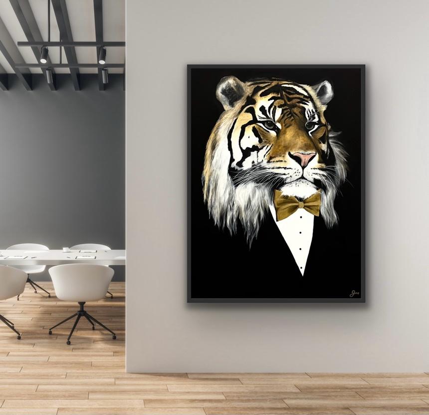 Gwen Arts tiger - Nursel Gwen